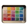 thumbnail image 4 of 20 Colors Pearlescent Solid Watercolor Paint Set, 4 of 8