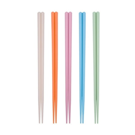 

Azhf New Arrivals 5pairs Dishwasher Safe Kitchen Tools Fiberglass Chopsticks Lightweight
