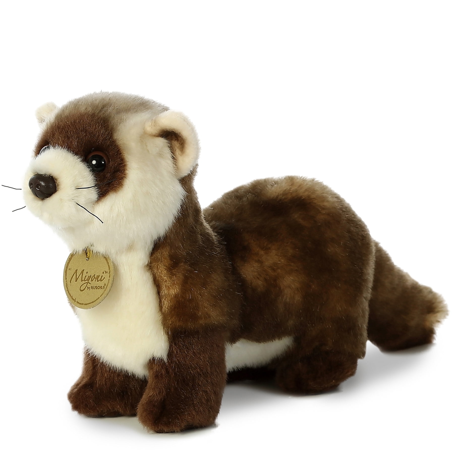 realistic ferret plush