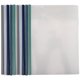 thumbnail image 1 of 10 carpetas de folletos con barra deslizante, transparentes, organizadoras de archivos, con clip, para informes, carpetas deslizantes para oficina, escuela y reuniones., 1 of 8