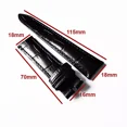 thumbnail image 3 of Extensible Correa Negra 18mm Sin Hebilla Compatible Omega, 3 of 8