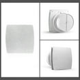 thumbnail image 4 of Speravity Ventilador de escape para baño, salida de 4 pulgadas, ventilador de aire impermeable, ventana, pared, mejora reemplazable, Extractor de Herramientas eléctricas Plata Speravity TO001498-02B, 4 of 6