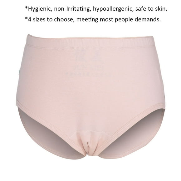 Underwear Incontinence Underwear ,Incontinence Underwear, Cotton Breathable Washable Reusable Incontinence Menstrual Underwear for Women Plus Extra
