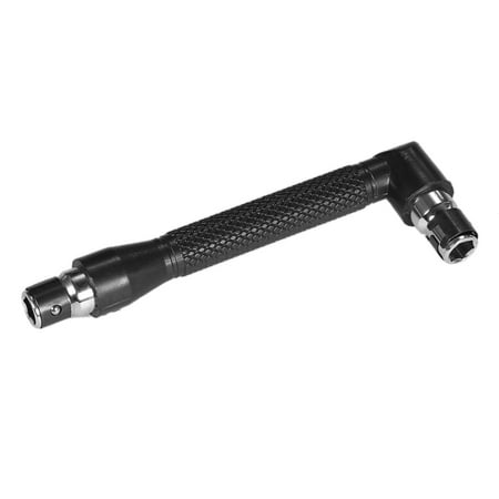 

Suzicca L-shaped Angle Head Socket Wrench 1/4 Inch Screwdriver Bits Holder Double-head Screwdriver