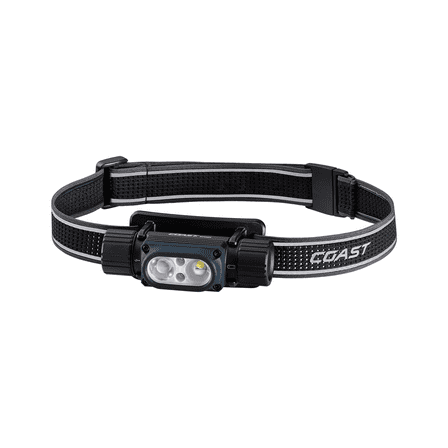 COAST WPH30R Waterproof Rechargeable Headlamp – 1000 Lumens, IP68, Dual Power, USB-C