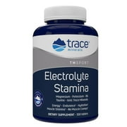 Trace Minerals Electrolyte Stamina Tablets Supplement, Sugar Free Electrolytes, 90 Tablets