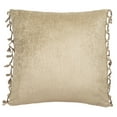 thumbnail image 2 of SAFAVIEH Dandria Solid Fringe Accent Pillow, 18" x 18", Light Green, 2 of 3