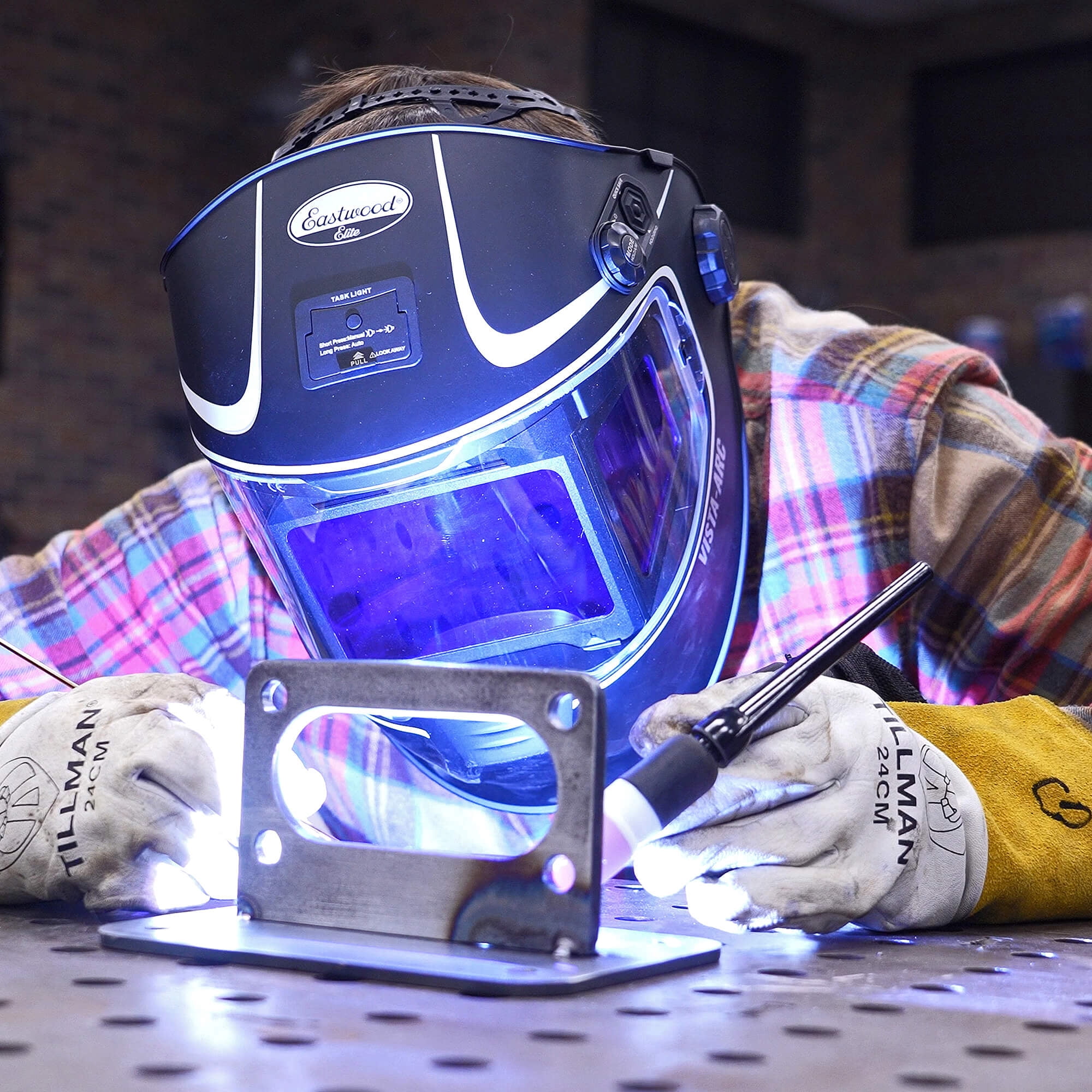 Eastwood Elite Vista-Arc Panoramic View MIG TIG Weld Welding Helmet