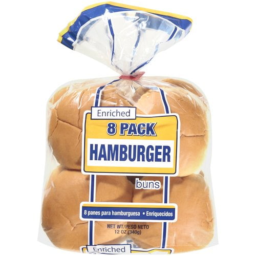 Value Hamburger Buns 8 Ct