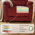 thumbnail image 6 of MCombo Zero Wall Hugger Power Recliner Chair for Small Space RV Living Room, Fabric (Burgundy), 6 of 10