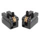 thumbnail image 2 of 2pcs Guitar Bridge Saddles: Headless Guitar Bridge Tailpiece Roller Saddle - Electric Bass Replacement Parts - Music Instrument Accessories, 2 of 3