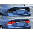 thumbnail image 3 of Rvinyl Tail Light Tint Covers Compatible with Honda Civic 2006-2011 (Sedan) - Blackout Smoke, 3 of 10