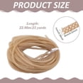 thumbnail image 2 of 25 yardas de tubo de malla dorada, tubo de malla de 8 mm, tubo de malla decorativa Deco Flex, cinta de tubo flexible, 2 of 5