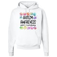 thumbnail image 2 of Inktastic Autism Awareness Support and Understanding Puzzle Pieces Adult Hoodie Sweatshirt, 2 of 4
