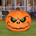 thumbnail image 4 of Airblown Inflatables Ghoulish Pumpkin, 3', 4 of 5