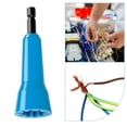 thumbnail image 4 of Herramienta para retorcer tuercas de cable Construcción de polímero de alta densidad Conector de cable confiable Dado de destornillador de torsión, 4 of 8