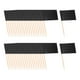 thumbnail image 4 of 100 piezas Mini palillos de dientes con bandera artesanal Strade Fareast Limited Negro, 4 of 8