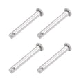 thumbnail image 5 of Uxcell Single Hole Clevis Pins 5mm x 35mm Flat Head 304 Stainless Steel Link Hinge Pin 4Pcs, 5 of 5