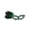 A003- Green, variant on Black Masquerade Mask for Women Lace Masquerade Mask 13 Inch Rhinestone Embellished Gold Accent Halloween Party Accessory for Carnival Prom Events, 1 Pack