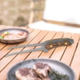 thumbnail image 1 of Pinzas para acampar, parrilla de barbacoa Vintage, pinzas para barbacoa, vajilla antiescaldado (plata) Likrtyny Para estrenar, 1 of 9