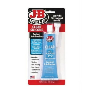 3 oz Clear RTV Silicone Sealant