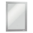 thumbnail image 3 of DURABLE Magnetic DURAFRAME Document Sign Holder, Half Letter-Size 5-1/2" x 8-1/2", Silver, 2 Pack (472123), 3 of 6