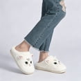 thumbnail image 7 of Ecetana Women's Cute Fuzzy Slippers Comfort Faux Fur Memory Foam Non-Slip House Slippers for Women, 7 of 7