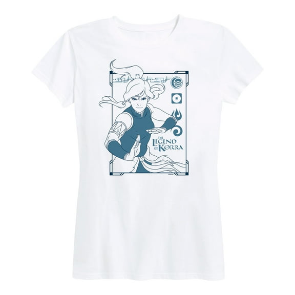 The Legend of Korra - Korra Frame - Women's Short Sleeve Graphic T-Shirt
