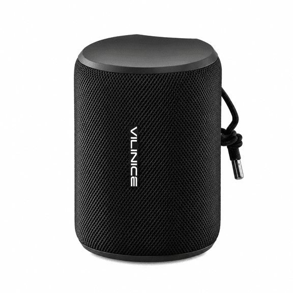 VILINICE Portable Bluetooth Speaker, IPX7 Waterproof Wireless Speaker, Bluetooth 5.0, TWS Mini Speaker for Home/Party/Outdoor/Travel/Gifts, Black
