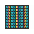 thumbnail image 2 of Kuma Outdoor Gear 9706.4127 9 x 9 ft. Lollipop Chevron Outdoor Mat, Multi Color, 2 of 2