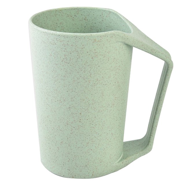 Vaso plástico de la taza biodegradable de la taza ligera de la paja del trigo para el agua, café