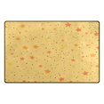 thumbnail image 2 of Yellow Stars Pattern Soft Polyester Area Rug 31''x20'', Non Slip, Memory Foam, Water Absorbent, 2 of 7