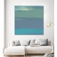 thumbnail image 2 of Giant Art 72x72 Blue Coast II Fine Art Giant Canvas Print in Green, 2 of 3
