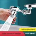 thumbnail image 6 of Universal 1080 Swivel Faucet Aerator Multifunction Faucet Extender Universal Swivel Splash Resistant Shower, 6 of 11