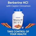 thumbnail image 4 of Nutricost Berberine HCl with Ceylon Cinnamon Capsules (120 Count) - Non-GMO, Animal-Free Product, 4 of 8