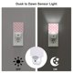 thumbnail image 3 of Fotbe Cute Flamingo with Heart Luz Nocturna LED, Luz de Noche con Sensor de Luz Natural de Anochecer a Amanecer, Se Enchufa a la Pared, Blanco Cálido 0.5W-UK, 3 of 7