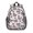 Skull and Flower, variant on Skull Gothic Pattern Backpack for School, Cute School Bag with Adjustable Shoulder Straps and Padded Back, 15"x11.42"x5.5"