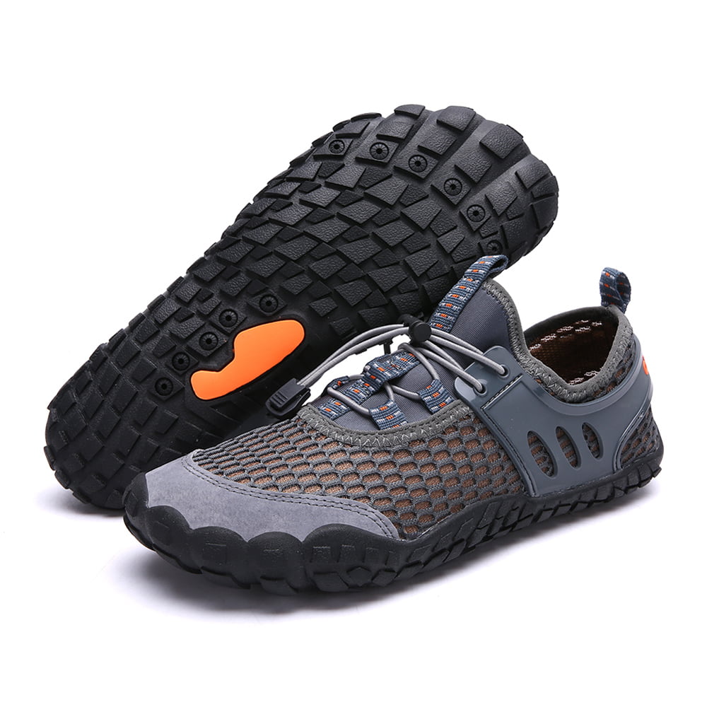 Bridawn Water Shoes Outdoor Hiking Camping Breathable Light Quick Drying Shoes 