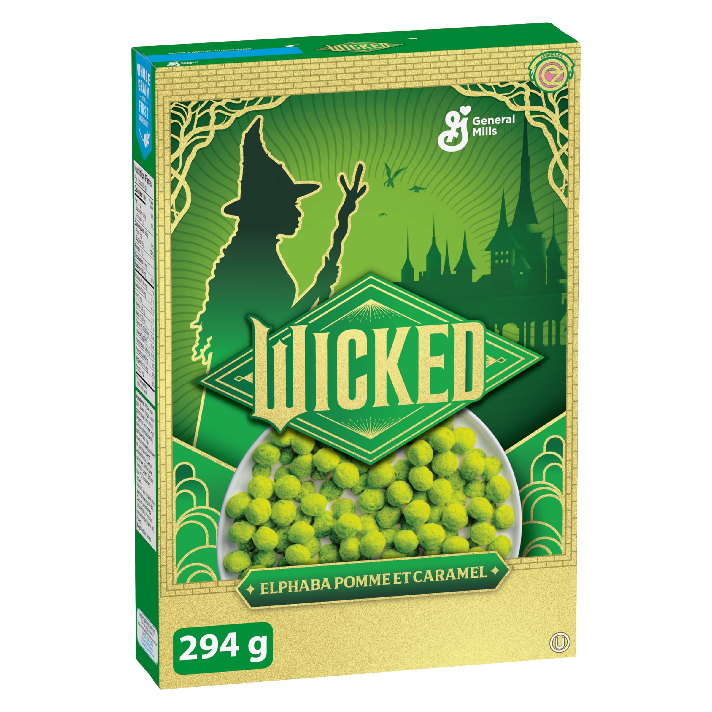 Wicked Elphaba Cereal, Wicked Elphaba Caramel Apple Cereal