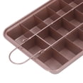 thumbnail image 3 of Non-Stick High Carbon Steel Brownie Baking Tray with 18 Grid Separator for Kitchen Dessert Shop, 3 of 9