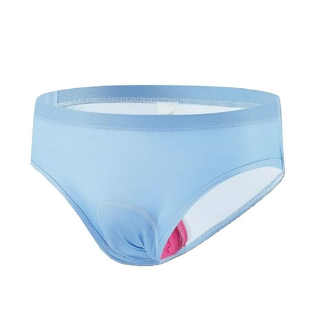 Xudanell Women s High Waisted Skimp Skamp Underwear  Full Coverage Breathable Ladies Panties  Perfectly Yours Briefs Sexy Brief (Blue XXL)
