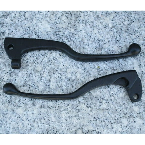 Yamaha Banshee Warrior Wolverine 350 ATV Quad BLACK FRONT BRAKE & CLUTCH LEVER