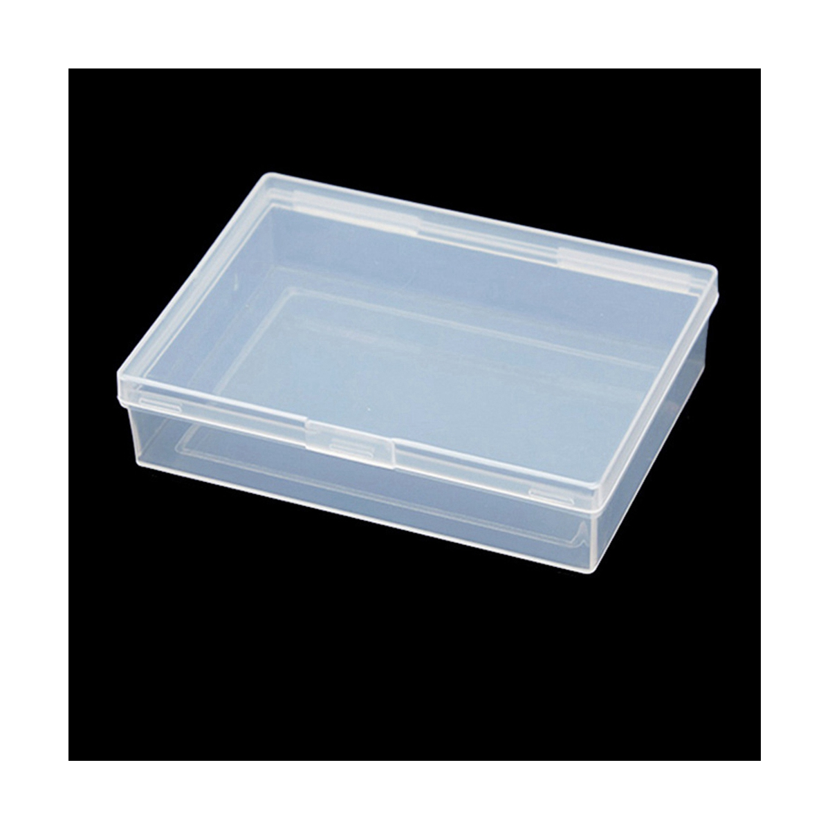 20Pcs Box Trading Card Case Card Storage Organizer Clear Card Case Plastic Storage Box for