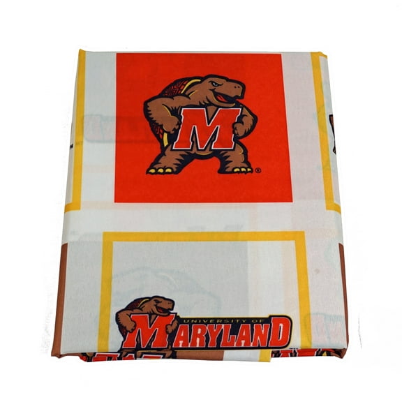 Maryland Terrapins NCAA Fabric Shower Curtain, 72 x 72 inches