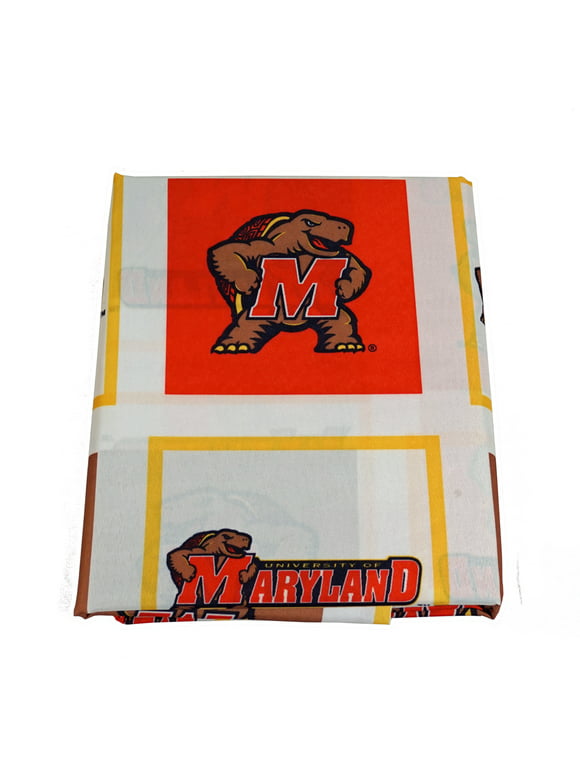 Maryland Terrapins NCAA Fabric Shower Curtain, 72 x 72 inches