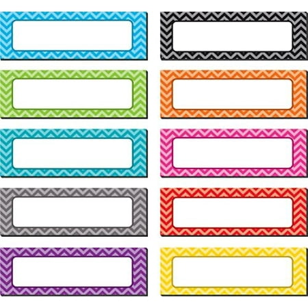 

Teacher Created Resources Chevron Labels Accents Decorative Magnet 0.10 x 4.50 x 1.50 Multicolor 20 per Set