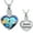 G/Blue, variant on Personalize Urn Necklaces for Ashes - Sea Heart Cremation Pendant Necklace Stainless Steel Urn Lockets Ashes Memorial Keepsake Jewelry Gifts for Women