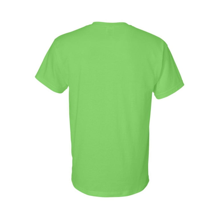 Tシャツ・カットソー DRUMOHR Men T Shirts D1LC100T440 Green Heavy Cotton 100% Cotton Tshirt (G500) Neon Green, 3XL