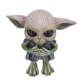 thumbnail image 3 of UFO Extraterrestrial Garden Alien Statues Figurine Resin Alien Sculpture Funny Home Garden Decoration Type B, 3 of 5