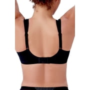 Women's Berlei B541 Beauty Stripe Underwired Minimizer Bra (Deep Blue 34DD)
